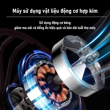 Quạt Tích Điện Pin 1.980VF 10 Cell - 8h liên tục, 2 mức gió siêu mát, BH 1 năm, 275k