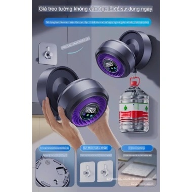 Quạt tích điện treo tường 90° PIN TRÂU SOIP-19 – Tiết kiệm năng lượng, giá chỉ 699.000đ 3 Quạt tích điện treo tường 90° PIN TRÂU SOIP-19 – Tiết kiệm năng lượng, giá chỉ 699.000đ 3