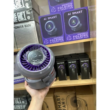 Quạt tích điện treo tường 90° PIN TRÂU SOIP-19 – Tiết kiệm năng lượng, giá chỉ 699.000đ