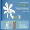 Quạt tường Yangzi mini không cần khoan cho bếp, phòng tắm, ký túc xá – yên tĩnh, tiết kiệm năng lượng 2