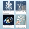 Quạt tường Yangzi mini không cần khoan cho bếp, phòng tắm, ký túc xá – yên tĩnh, tiết kiệm năng lượng 3