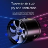 Quạt Xả YUUKII Siêu Hút 4‑6 inch Tắt Tiếng, Độ ồn thấp, Ống Đen Trắng, Vệ sinh trần bếp gia đình - Giá ưu đãi 216.040đ 9
