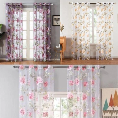 Rèm ROLY vải Polyester Sheer Tulle - Thiết kế thanh lịch, phù hợp khách sạn, phòng ngủ, giảm còn 90.504 VND 8 Rèm ROLY vải Polyester Sheer Tulle - Thiết kế thanh lịch, phù hợp khách sạn, phòng ngủ, giảm còn 90.504 VND 8