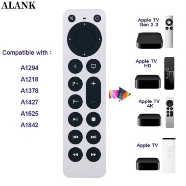 Remote ALANK Điều Khiển Apple TV Box 4K - Tương Thích A1.625 A1.427 A1.469 A1.378, Giá Ưu Đãi 105.000₫