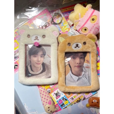 Rilakkuma Korilakkuma Gấu Đựng Thẻ ID - Ốp Lưng Đứng Móc Khóa Giá 177.120₫