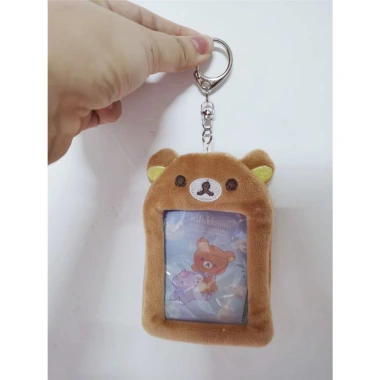 Rilakkuma Korilakkuma Gấu Đựng Thẻ ID - Ốp Lưng Đứng Móc Khóa Giá 177.120₫