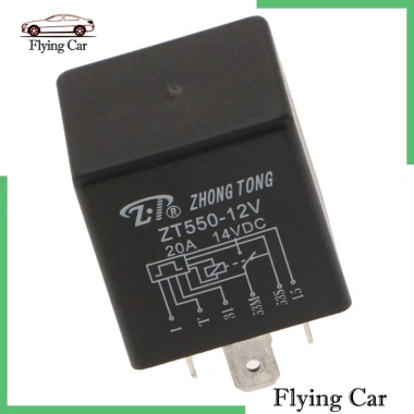 Rơ le cần gạt nước kính chắn gió ô tô DC12V 20A Lzdjfmy2 công tắc cao 123.200₫