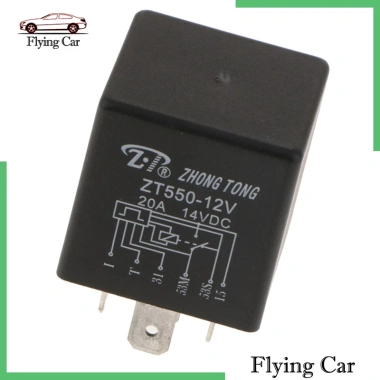 Rơ le cần gạt nước kính chắn gió ô tô DC12V 20A Lzdjfmy2 công tắc cao 123.200₫