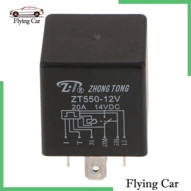 Rơ le cần gạt nước kính chắn gió ô tô DC12V 20A Lzdjfmy2 công tắc cao 123.200₫