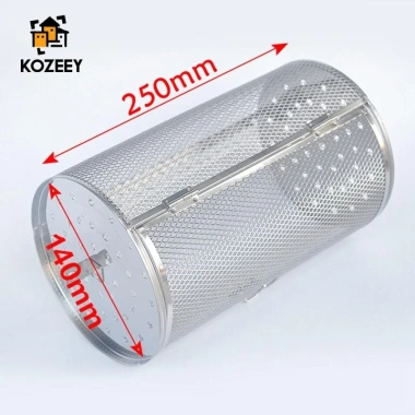 Roaster Trống Lò Nướng 10 inch - Giỏ Rang Đậu Phộng, Hạt Cà Phê, Đậu Khô, Giá ưu đãi 244k cho nhà bếp gia đình