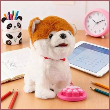 Robot Dog Đồ chơi thông minh mềm mại sang trọng, cảm biến AI, âm thanh Mimic, thực tế cho bé trai - Giá ưu đãi 463,100₫