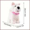 Robot Dog Đồ chơi thông minh mềm mại sang trọng, cảm biến AI, âm thanh Mimic, thực tế cho bé trai - Giá ưu đãi 463,100₫ 5