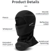 Rockbros Balaclava Lông Cừu Chống Gió Giữ Nhiệt - Mặt Nạ Mùa Đông Cho Xe Đạp và Trượt Tuyết, Giá Ưu Đãi 152k 2