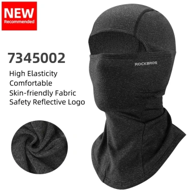 Rockbros Balaclava Lông Cừu Chống Gió Giữ Nhiệt - Mặt Nạ Mùa Đông Cho Xe Đạp và Trượt Tuyết, Giá Ưu Đãi 152k
