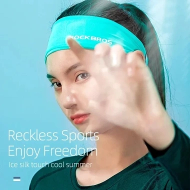 Rockbros Băng Đô Thể Thao Đa Năng - Yoga, Chạy Bộ, Đạp Xe, Khô Nhanh, Chống Trượt, Dây Buộc Tóc 5