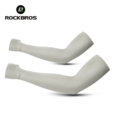 Rockbros Băng Lụa Tay Thoáng Khí Chống UV Nén Unisex Cho Xe Đạp Ngoài Trời
