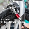 ROCKBROS Bộ Dụng Cụ Đạp Xe 72 Gót Cờ Lê Nhôm Linh Hoạt Hợp Kim Di Động cho MTB và Đường Bộ Giá Ưu Đãi 428.313 VND 3
