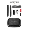 ROCKBROS Bộ Dụng Cụ Đạp Xe 72 Gót Cờ Lê Nhôm Linh Hoạt Hợp Kim Di Động cho MTB và Đường Bộ Giá Ưu Đãi 428.313 VND 10