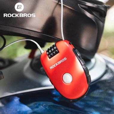 Rockbros Dây Cáp Khóa Mũ Bảo Hiểm Chống Trộm Xe Đạp Xe Máy - 262.302₫