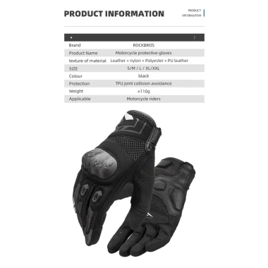 Rockbros Găng Tay Lái Xe Chống Sốc, Chống Trượt, Thoáng Khí Giá Ưu Đãi 628.055₫ 4
