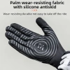 Rockbros Găng tay lông cừu ấm áp cho xe đạp, xe máy, xe điện - Unisex, cảm ứng 6