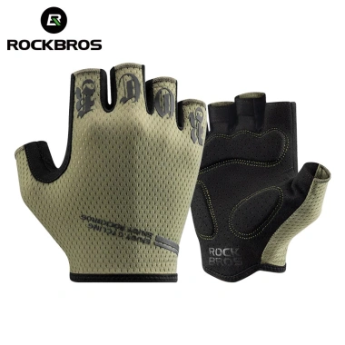 ROCKBROS Găng Tay Nửa Ngón Mùa Hè – Thoáng Khí, Chống Trơn Trượt, Giảm Shock, Nam Nữ – Giá 229.857₫ 2