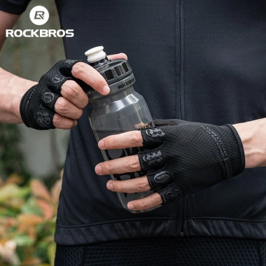 ROCKBROS Găng Tay Nửa Ngón Mùa Hè – Thoáng Khí, Chống Trơn Trượt, Giảm Shock, Nam Nữ – Giá 229.857₫ 6