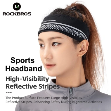 ROCKBROS Khăn Trùm Đầu Thể Thao Hút Mồ Hôi, Chống Mồ Hôi Khi Chạy, Đạp Xe, Ban Nhạc - Giá 136.106 VND