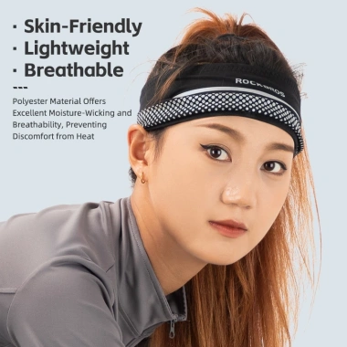 ROCKBROS Khăn Trùm Đầu Thể Thao Hút Mồ Hôi, Chống Mồ Hôi Khi Chạy, Đạp Xe, Ban Nhạc - Giá 136.106 VND