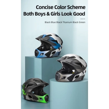 Rockbros Mũ Bảo Hiểm Toàn Mặt Chất Lượng Cao cho Bé - Giá ưu đãi 951.261 VND 8 Rockbros Mũ Bảo Hiểm Toàn Mặt Chất Lượng Cao cho Bé - Giá ưu đãi 951.261 VND 8