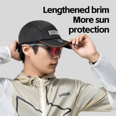 Rockbros Mũ Chống Nắng Lưới Thoáng Khí Điều Chỉnh Đầu Nam Nữ Thoải Mái Nhanh Khô Bóng Chày