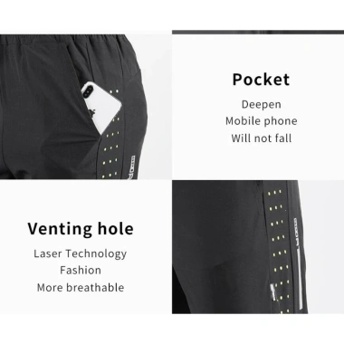 Rockbros Quần short đi xe đạp thoáng khí nhanh khô, có lót bóng rổ & thể dục - Giá chỉ 408 053 VND