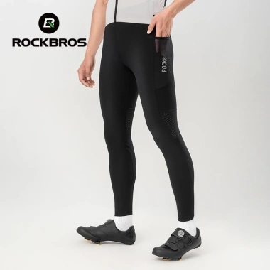 Rockbros Quần Xe Đạp Đàn Hồi Cao Thoáng Khí Chặt Quần Dài Nhiều Túi Sấy Nhanh Phản Quang