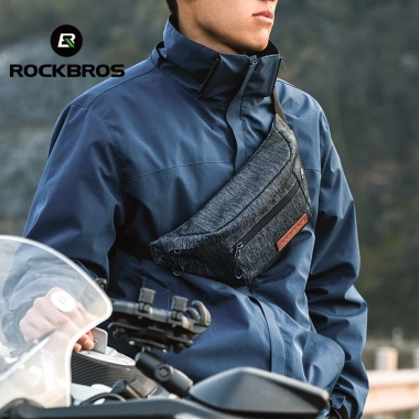 Rockbros Túi Đeo Lưng Đa Năng 1.5L Ba Lớp - Điều chỉnh, bảo quản xe đạp và xe máy, dễ đựng phụ kiện 6 Rockbros Túi Đeo Lưng Đa Năng 1.5L Ba Lớp - Điều chỉnh, bảo quản xe đạp và xe máy, dễ đựng phụ kiện 6