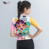 ROCKRBOS TVI Series Đệm Ngồi Xe Đạp Tay Ngắn Nữ Thấm Hút Mồ Hôi Nhanh Khô Thoáng Mùa Hè 6