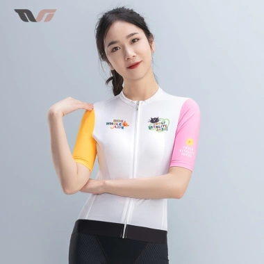 ROCKRBOS TVI Series Đệm Ngồi Xe Đạp Tay Ngắn Nữ Thấm Hút Mồ Hôi Nhanh Khô Thoáng Mùa Hè 7