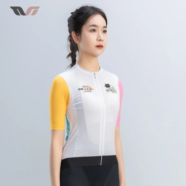 ROCKRBOS TVI Series Đệm Ngồi Xe Đạp Tay Ngắn Nữ Thấm Hút Mồ Hôi Nhanh Khô Thoáng Mùa Hè 8