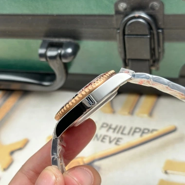 Rolex GMT Master II Tiger Iron Dial 41mm Cơ Auto Núm Zen, Khoá Gập, Niềng Xoay Giá Ưu Đãi 2.550.000 VND