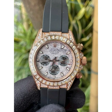 Rolexxx Day 40mm Lấp Lánh Dạ Quang - Khung Thép 316L Mạ PVD Chống Rỉ, Máy Cơ Nhật Tự Động, Giá 2.95 Triệu