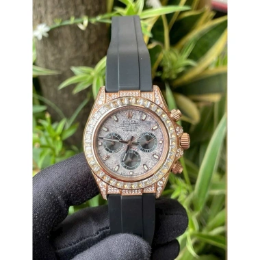 Rolexxx Day 40mm Lấp Lánh Dạ Quang - Khung Thép 316L Mạ PVD Chống Rỉ, Máy Cơ Nhật Tự Động, Giá 2.95 Triệu