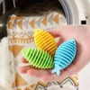 ROLY 1/5 Bóng Làm Mềm & Giặt Hình Cá – Dụng Cụ Vệ Sinh Quần Áo Tái Sử Dụng 8