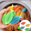 ROLY 1/5 Bóng Làm Mềm & Giặt Hình Cá – Dụng Cụ Vệ Sinh Quần Áo Tái Sử Dụng 9