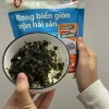 Rong biển ăn liền O'Food giòn trộn hải sản - Combo 2/5 gói, đồ ăn vặt tiện lợi, giảm còn 48.5k 2