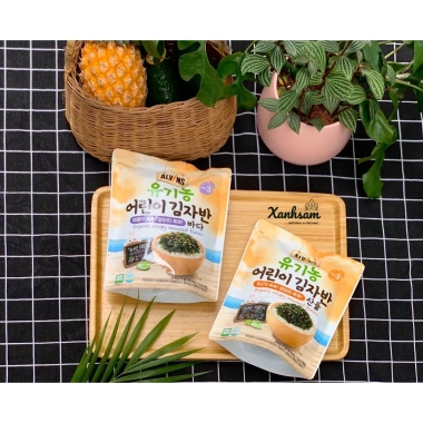 Rong Biển Rắc Cơm Hữu Cơ cho Bé Vị Hải Sản 21g ALVINS USDA Organic Giá chỉ 128.915₫