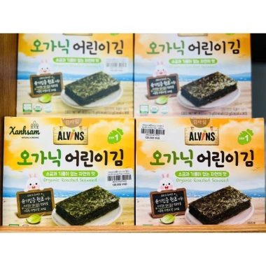 Rong Biển Rắc Cơm Hữu Cơ cho Bé Vị Hải Sản 21g ALVINS USDA Organic Giá chỉ 128.915₫