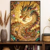 Rồng Trung Quốc Thêu Chữ Thập 2.026 - Bộ Handmade Cách Mới Ren, Giá 316.648 4