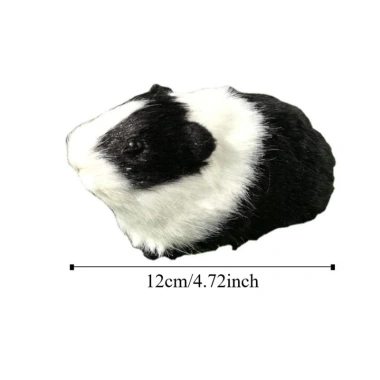 ROOKIEDD4 Hamster Đồ Chơi Sang Trọng, Búp Bê Chuột Lang Sang Trọng Mũm mĩm Mềm Mại, Bộ Sưu Tập Hoạt Hình Bông PP Dễ Thương Động Vật Nhồi Bông Búp Bê Sang Trọng Trang Trí Hiện Tại