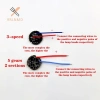 RRLNMD 1-3-5Mode Q5 XPE R3 LED 3W – Trình điều khiển 3.7V không đổi, sạc lại, chip máy biến áp chiếu sáng mới 8