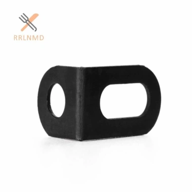 Rrlnmd 10 chiếc góc kim loại nẹp S góc phải L hình nẹp đen mới – chất lượng cao, giảm giá 45.760₫