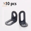 Rrlnmd 10 chiếc góc kim loại nẹp S góc phải L hình nẹp đen mới – chất lượng cao, giảm giá 45.760₫ 9